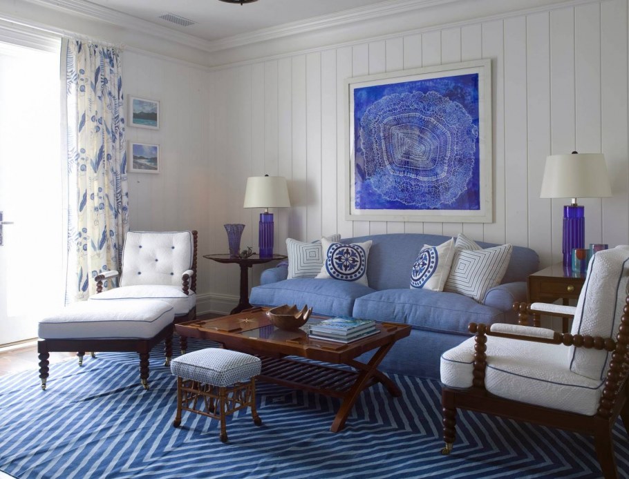 Керамогранит Kerama Marazzi Ониче синий лаппатированный