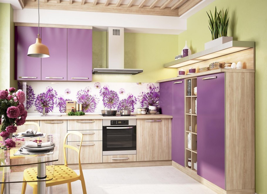 Интерьер обеденной зоны на кухне