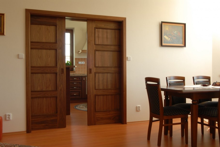 Двери межкомнатные купейные раздвижные