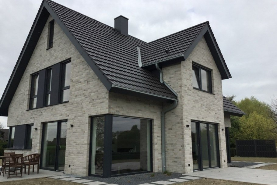 Коттеджи из клинкерного кирпича