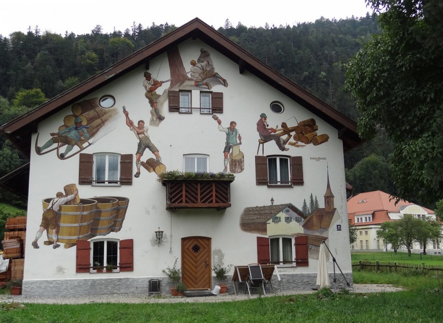 Короед фасад фахверк