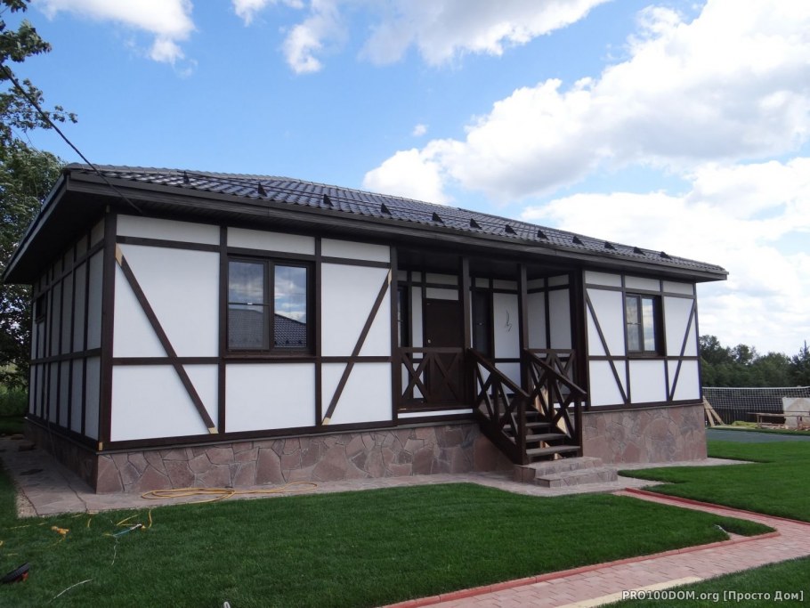 Дом Германия фахверковая технология