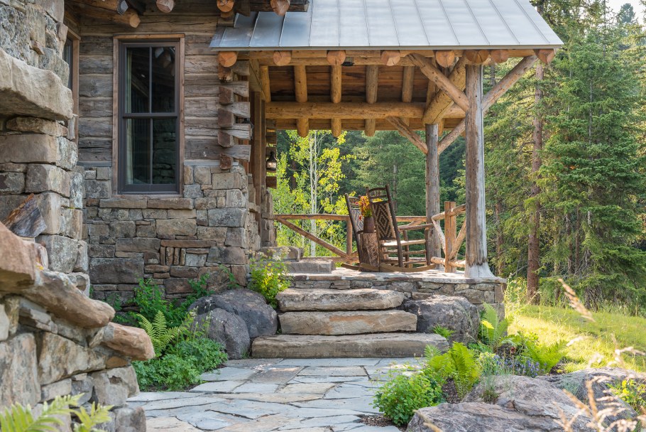 Террасы из валунов