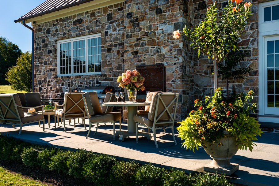 Терраса из камня