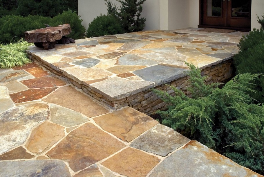 Кварцит мощение