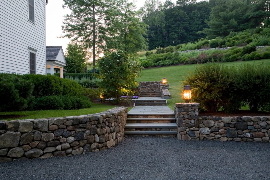 Ландшафт террасирование склона