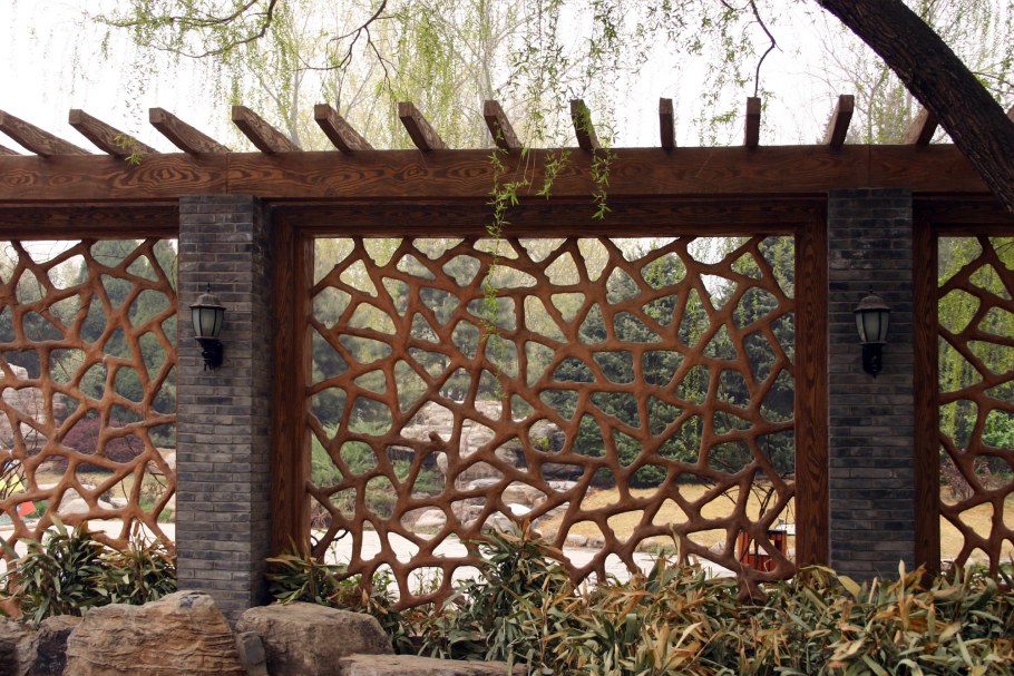 Перголы и шпалеры в Восточном стиле