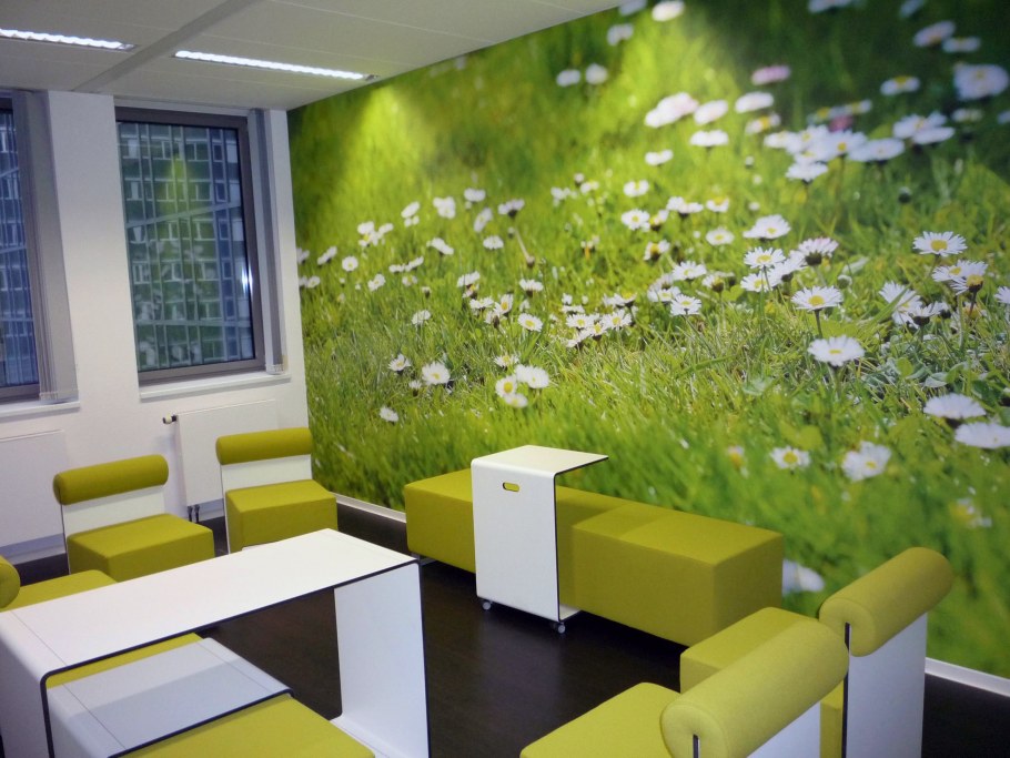 Широкоформатная печать в интерьере