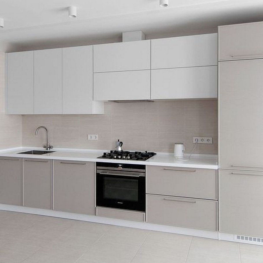Современные кухни в белом цвете