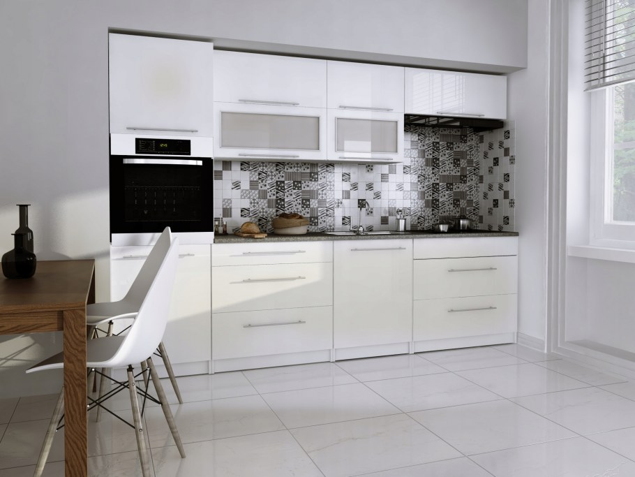 Вена глянец белый глянец Verda артикул: v-472659