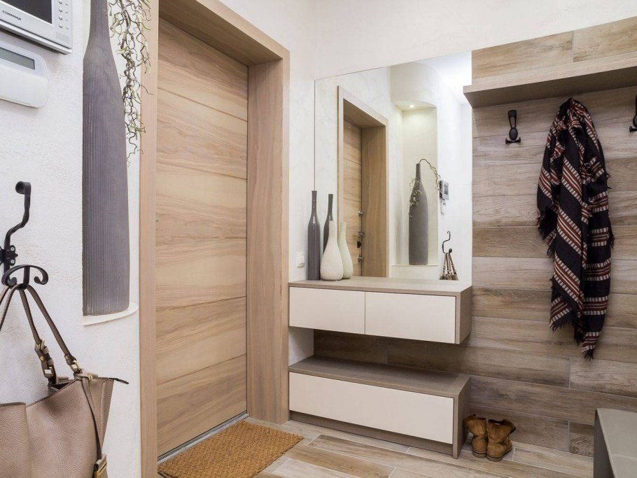 Прихожая Скандинавия Люкс Ижмебель