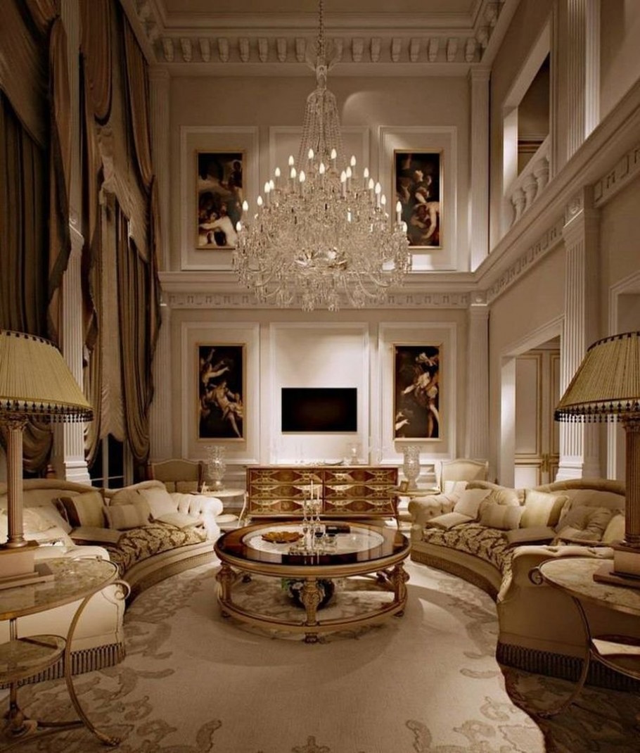 Luxury Mansion Interior гостиная