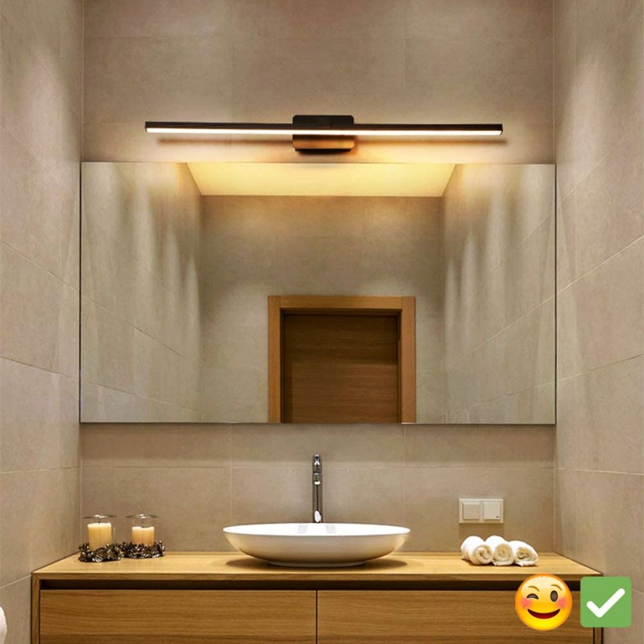 Освещение в ванной комнате