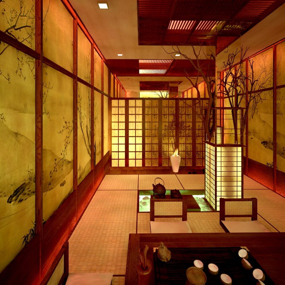 Комната в японском стиле