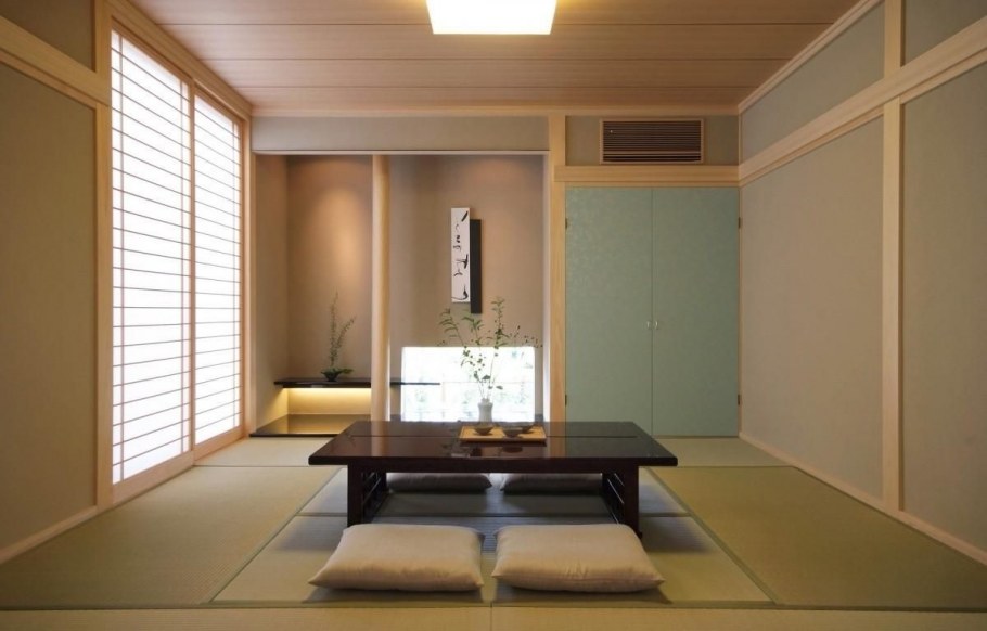 Потолок в японском стиле