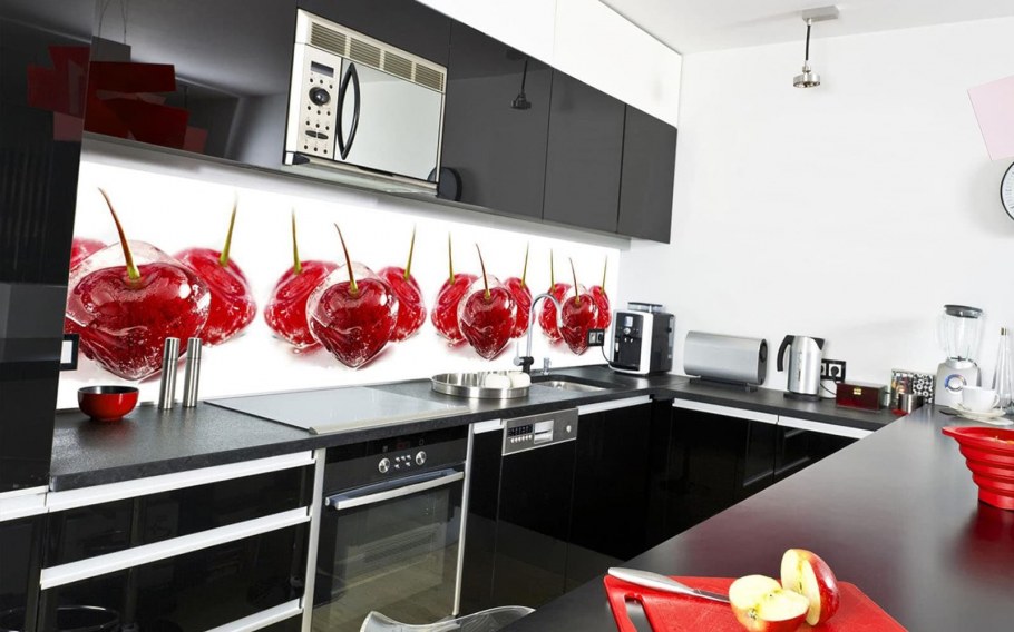 Декоративная плитка на кухне