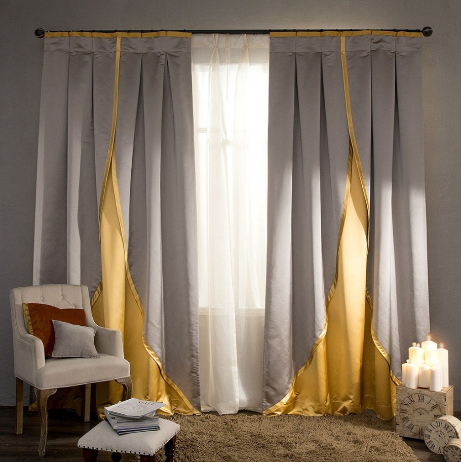 Белые шторы в детской