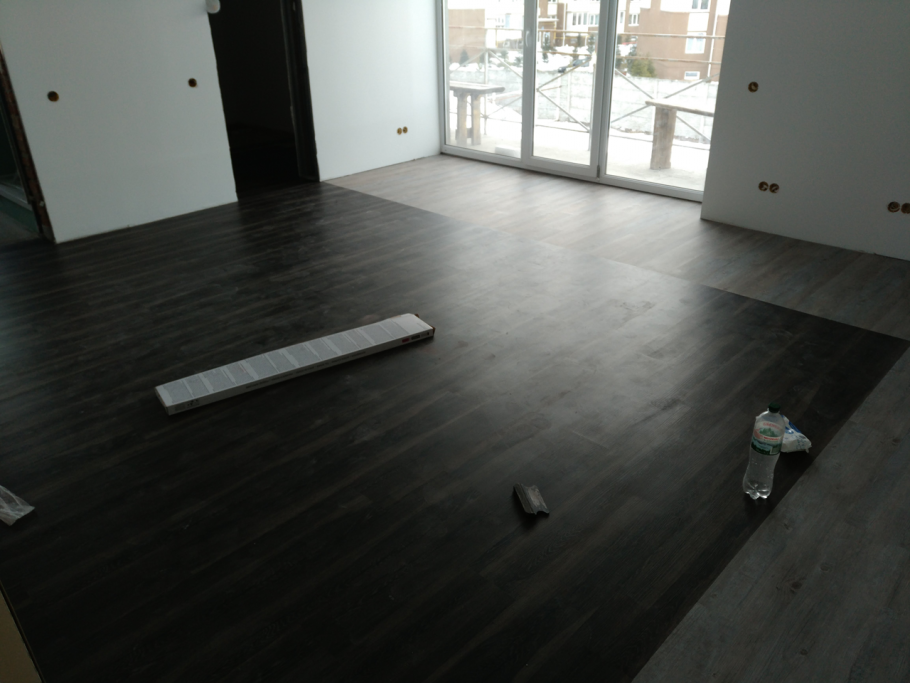 Плитка ПВХ FINEFLOOR дуб Леффа FF 1326