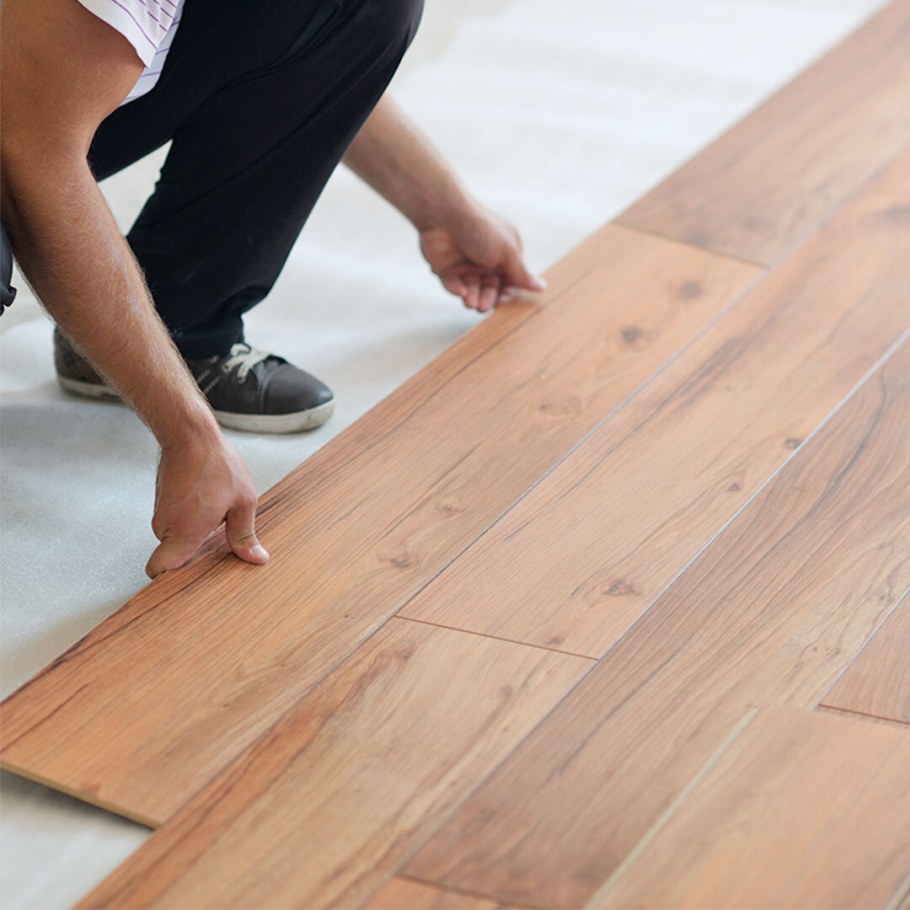 Укладка пола без плинтуса