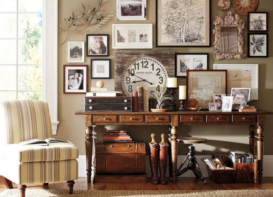 Ретро стиль в интерьере