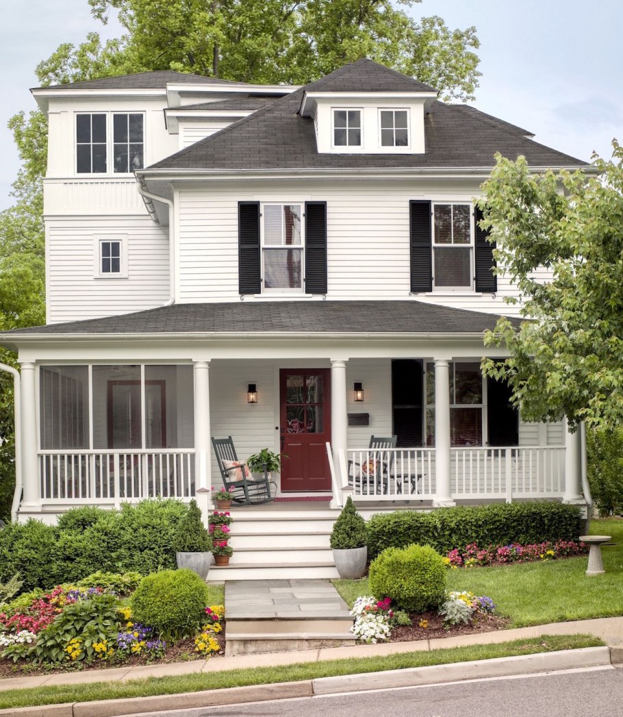 Каркасный дом в американском стиле