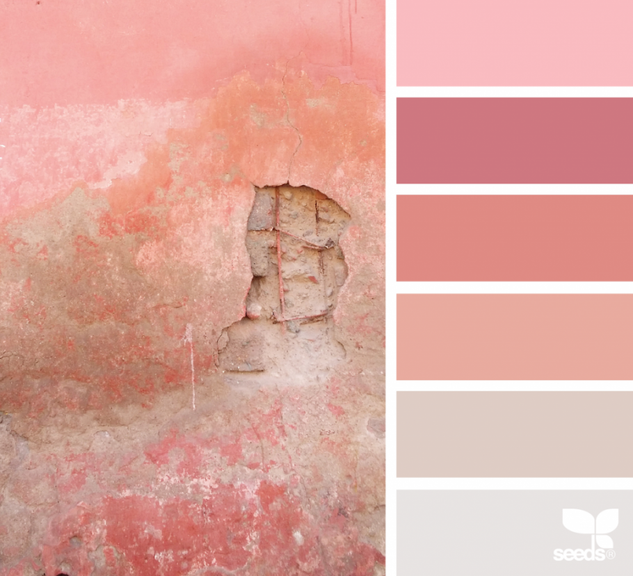 Гостиная в персиковых тонах