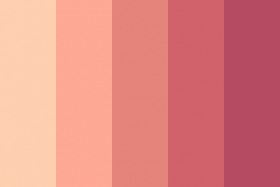 Розовато персиковый цвет