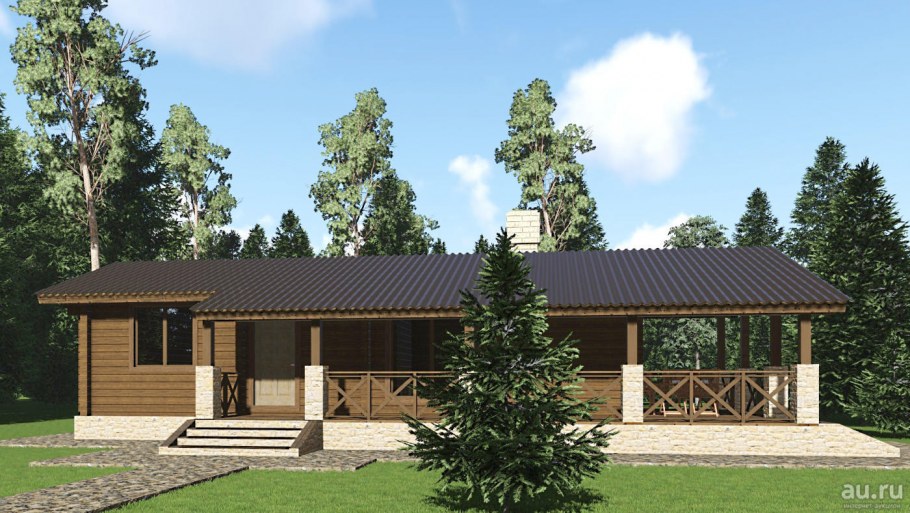 Гостевой домик с баней и верандой