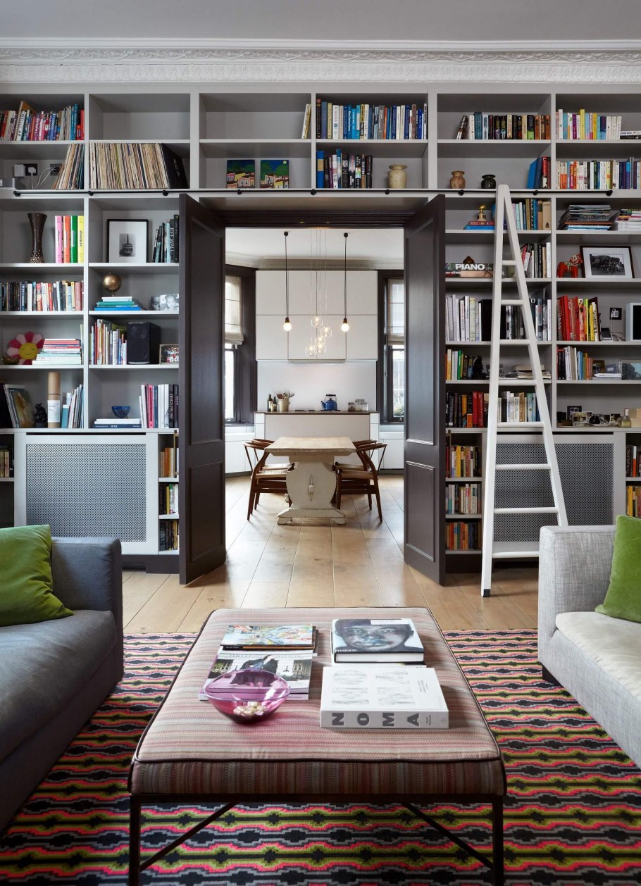 Американские библиотеки в интерьере