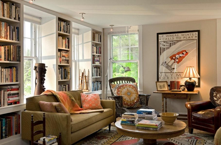 Кабинет из махагони Викторианский стиль