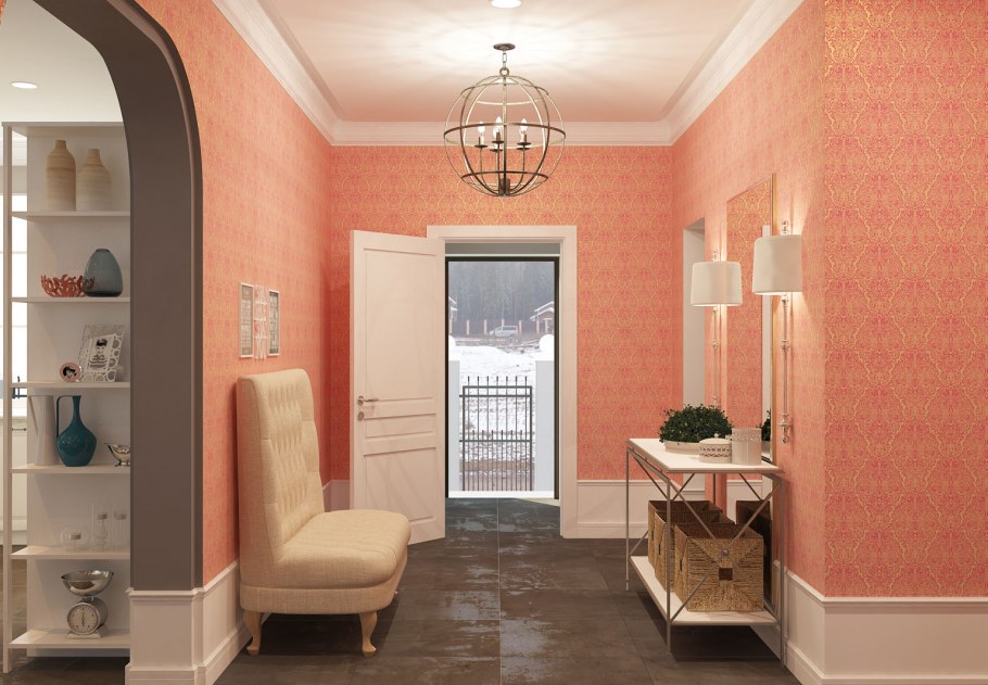 Цвет стен в коридоре