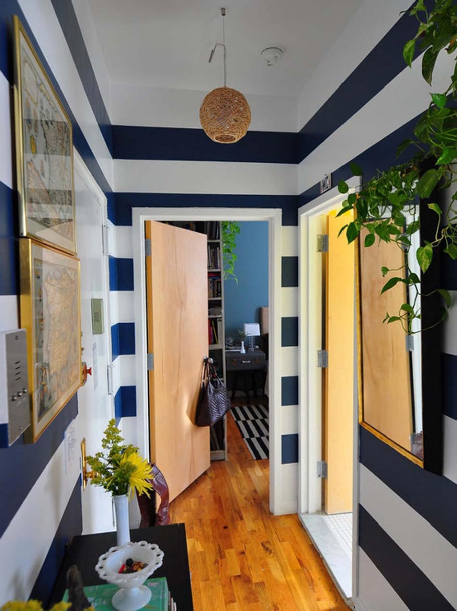 Коридор в морском стиле