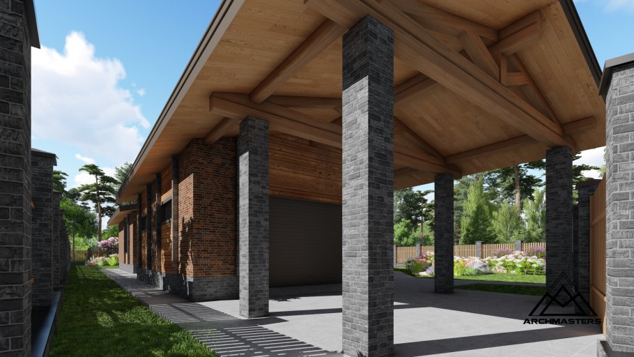 Стиль Райта Modern House