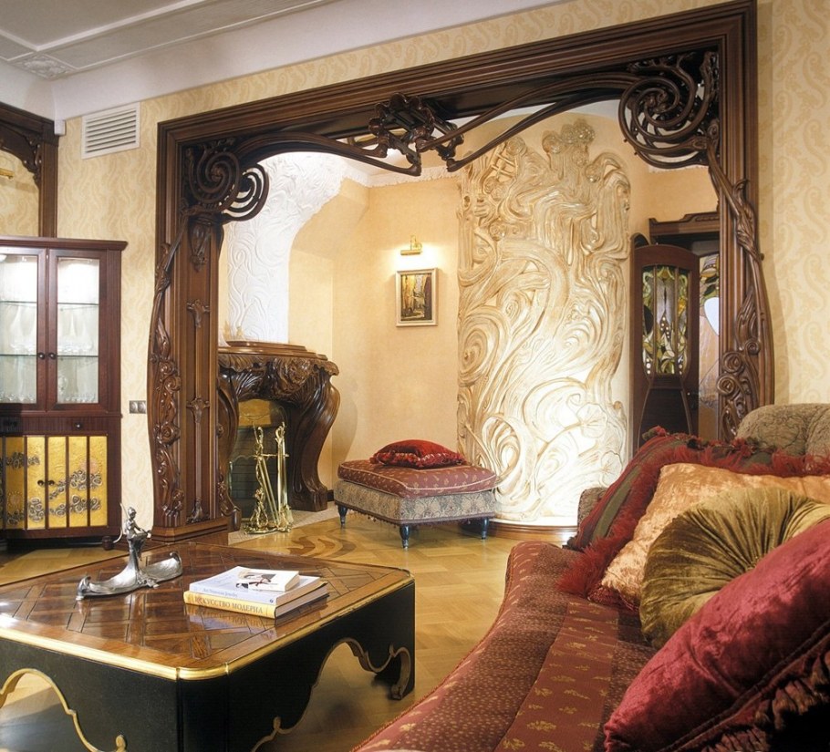 Интерьер арт-нуво арт-деко