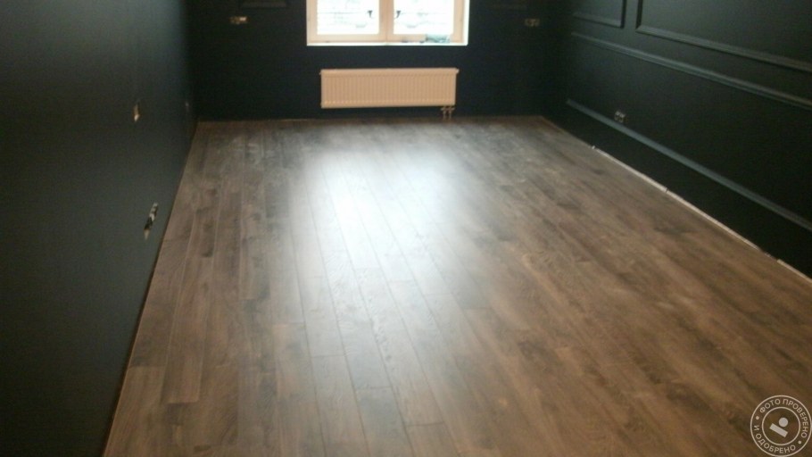 Линолеум без плинтусов