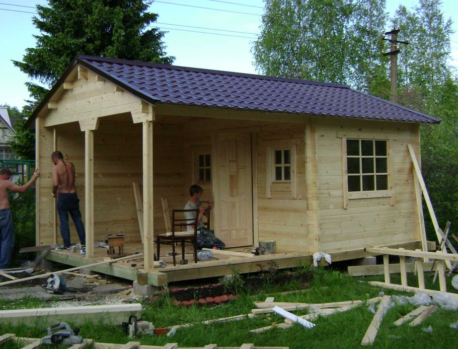 Сарайка для дачи