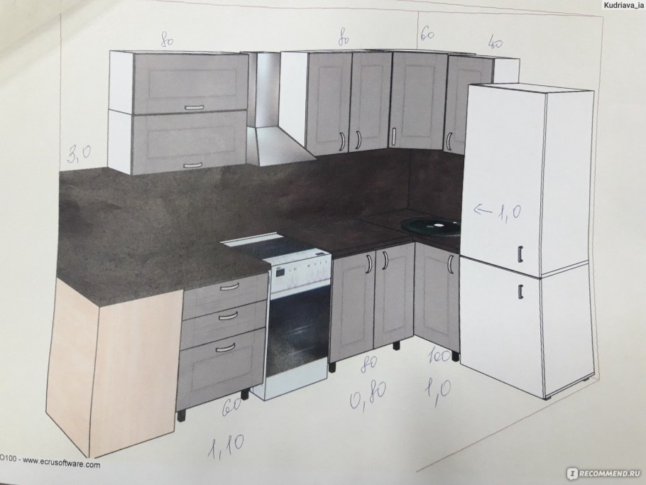 Кухня Лондон изумруд