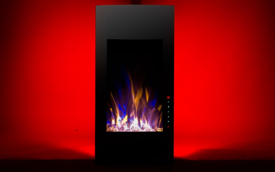 Вертикальный камин электрический