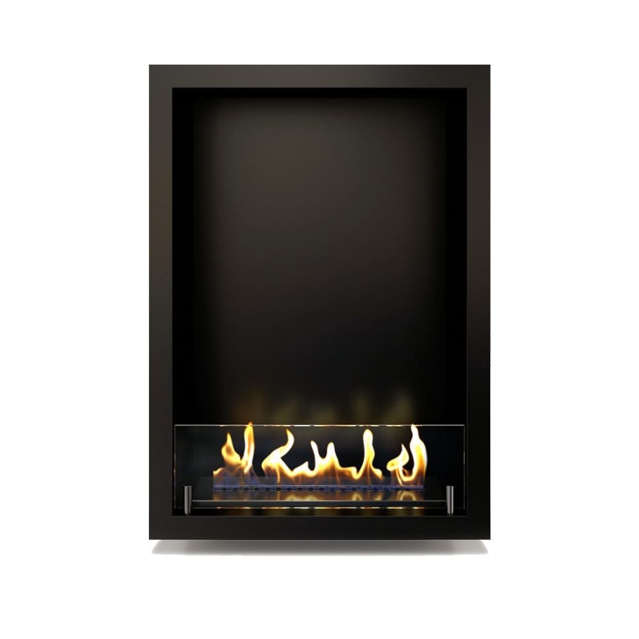 Камин Electrolux EFP/W-1200urls черный в интерьере