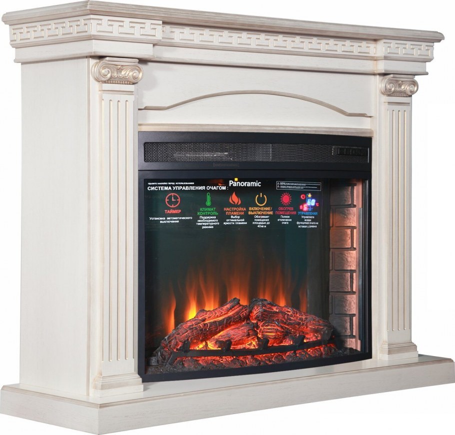 Камин электро в интерьере