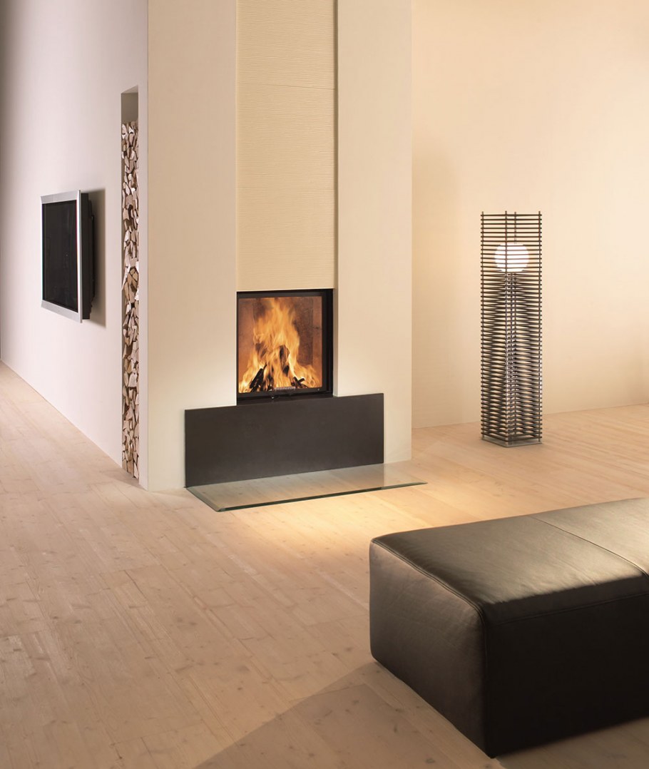 Камин в современном стиле с размерами