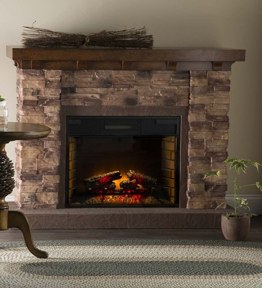 Castleton Electric Fireplace Suite