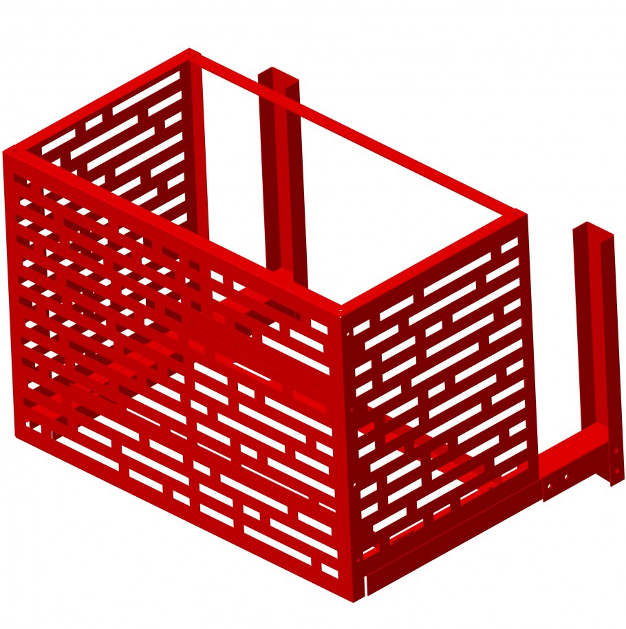 Корзина для кондиционеров КК-1 550х700х1000 вес