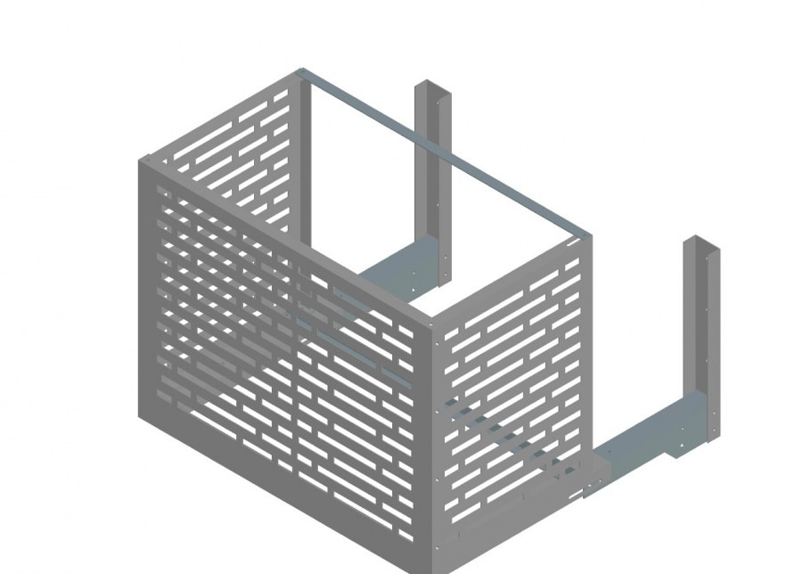 Декоративная решетка для кондиционера