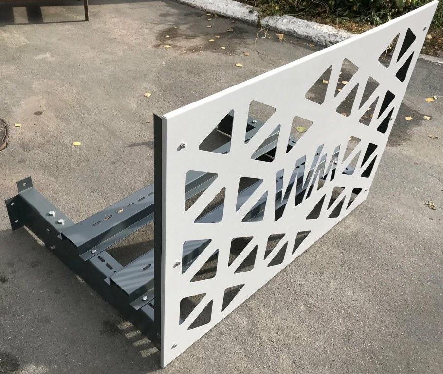 Защита для кондиционера сборная "корзина" 1250х700х570