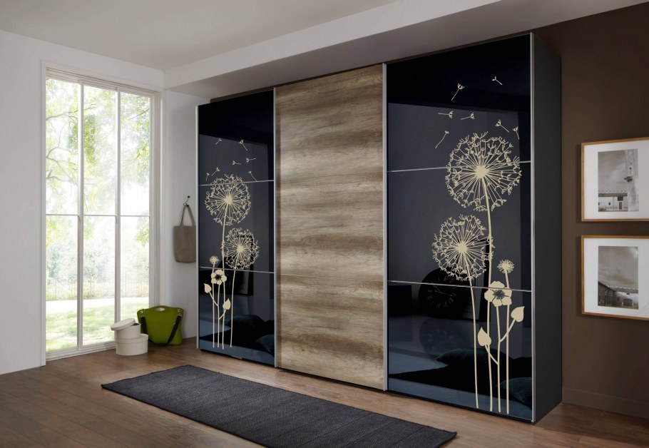 Шкаф-купе "Нуар" 2 (т2)