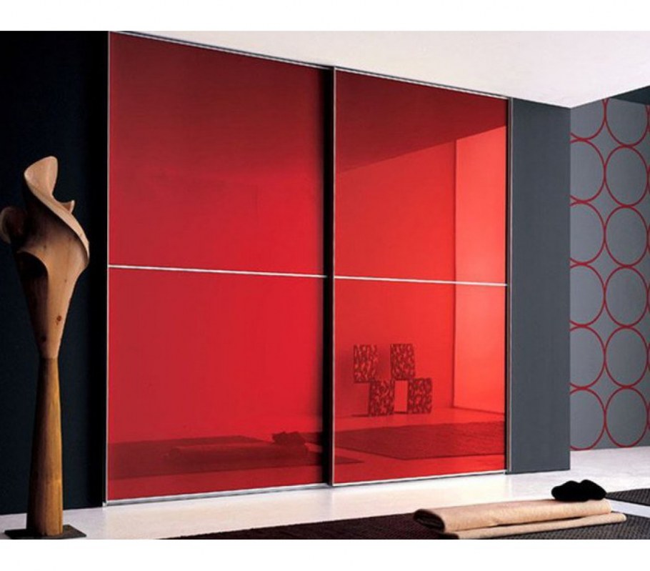 Необычные фасады шкафов купе