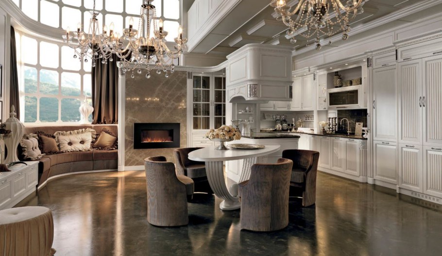 Кухня арт деко Неоклассика