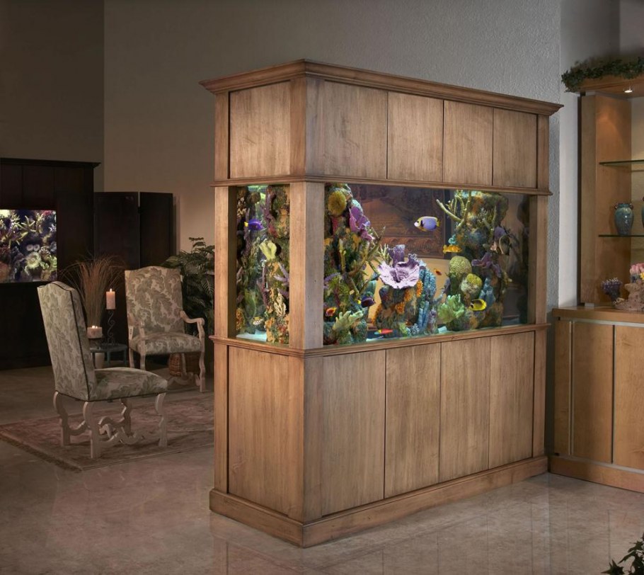 Аквариум перегородка