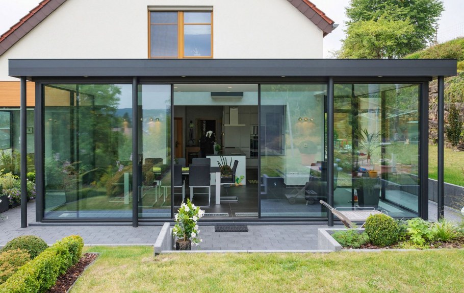 Теплое Безрамное остекление